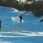Сноуборд на дюнах Ягринского бора