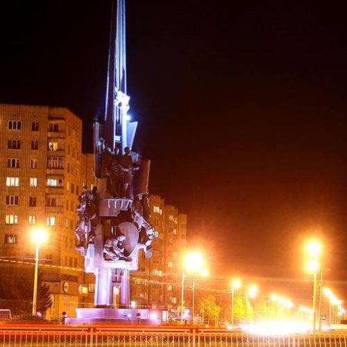 Ночной проспект Морской